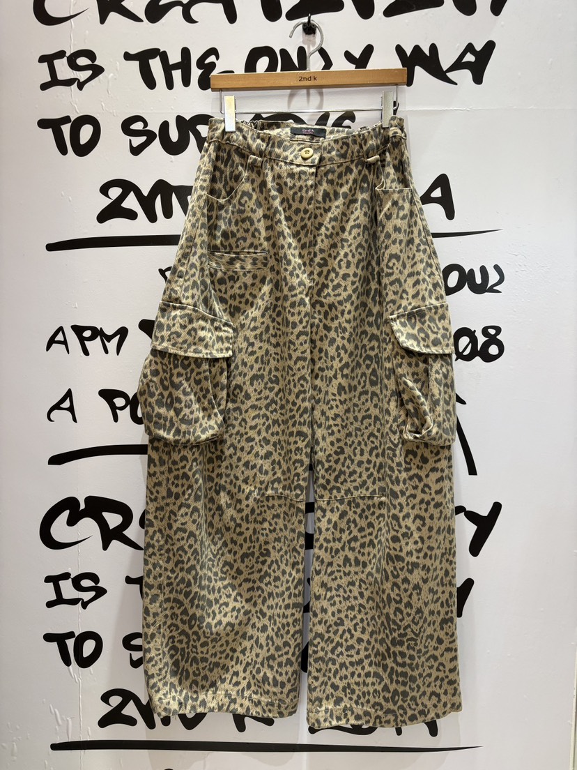 2ND K韓國代購女士新品時尚職業熱賣休閑推薦休閑褲工裝褲2ND K休閑褲圖色3