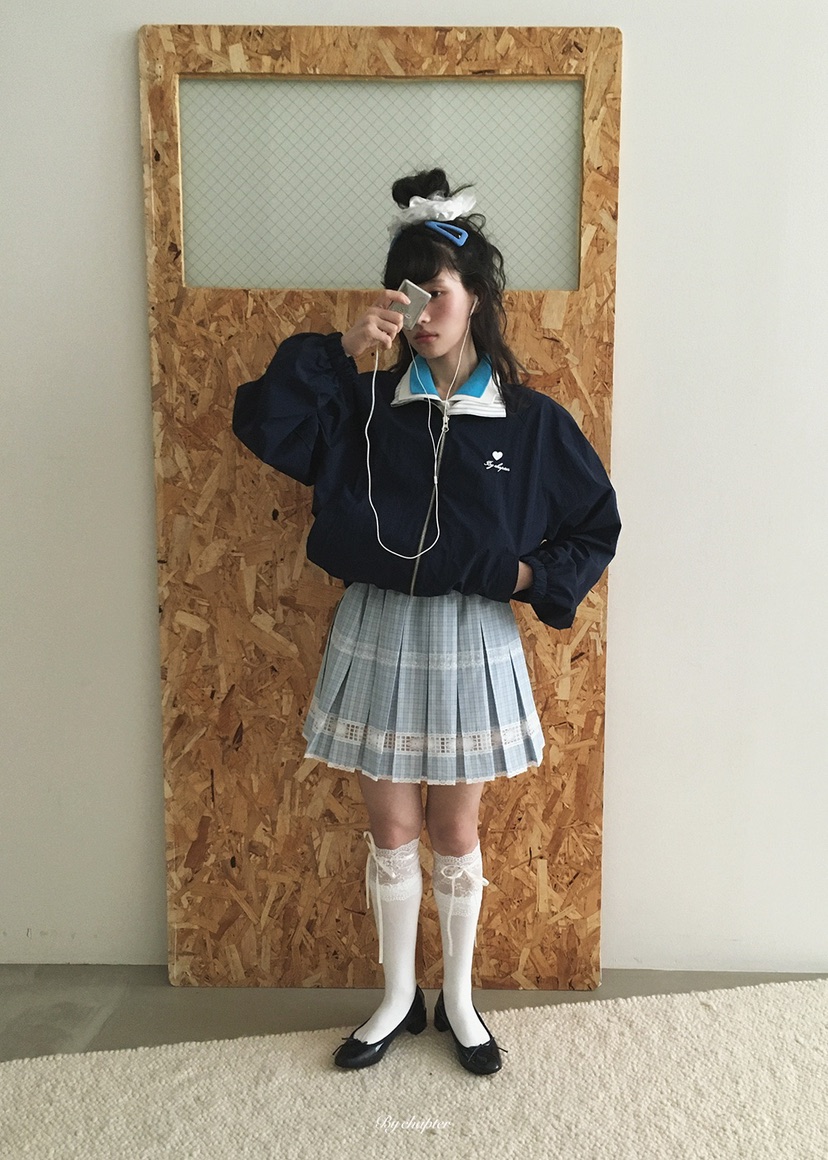 BY CHAPTER東大門實拍女裝新款推薦人氣職業26春季熱賣短裙BY Chapter短裙