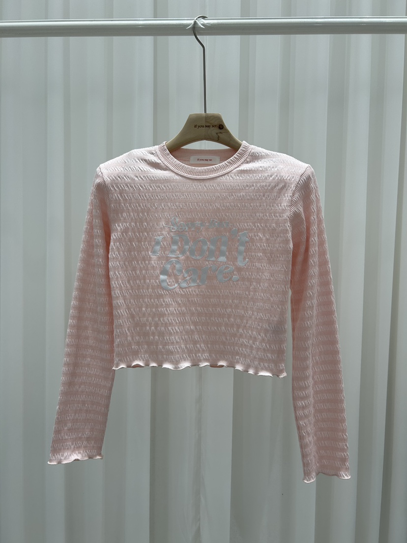 IF YOU SAY SO/PLUM-Q東大門直郵女士新品人氣長袖T恤IF YOU SAY SO/PLUM-Q長袖T恤圖色2