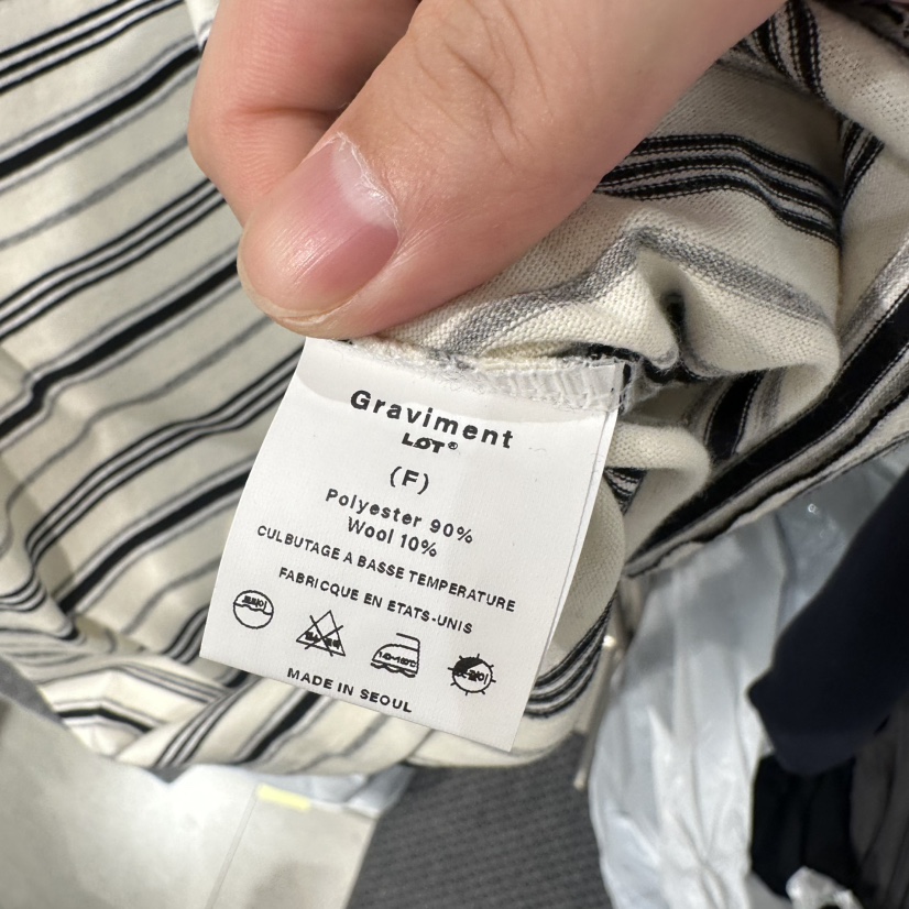 THE LOT韓國直郵女裝新品熱賣休閑推薦長袖T恤假兩件雙層THE LOT/	LOT長袖T恤