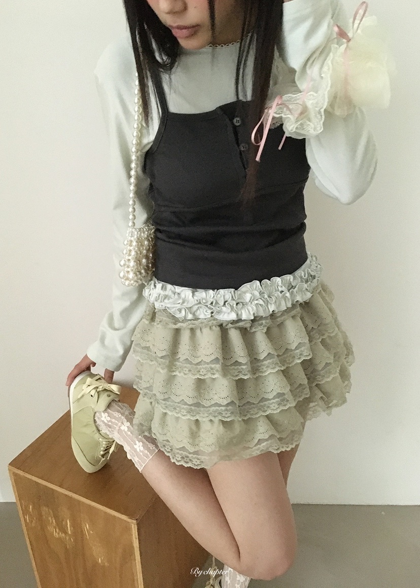 BY CHAPTER東大門實拍女裝新款人氣套裝不含配飾兩件套套裝BY Chapter套裝