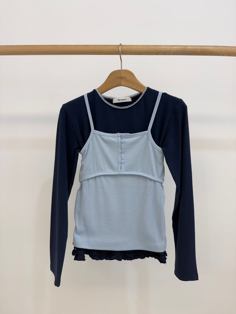 BY CHAPTER東大門實拍女裝新款人氣套裝不含配飾兩件套套裝BY Chapter套裝圖色1