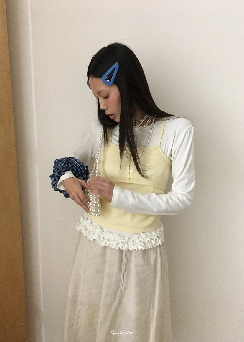 BY CHAPTER東大門實拍女裝新款人氣套裝不含配飾兩件套套裝BY Chapter套裝圖色2