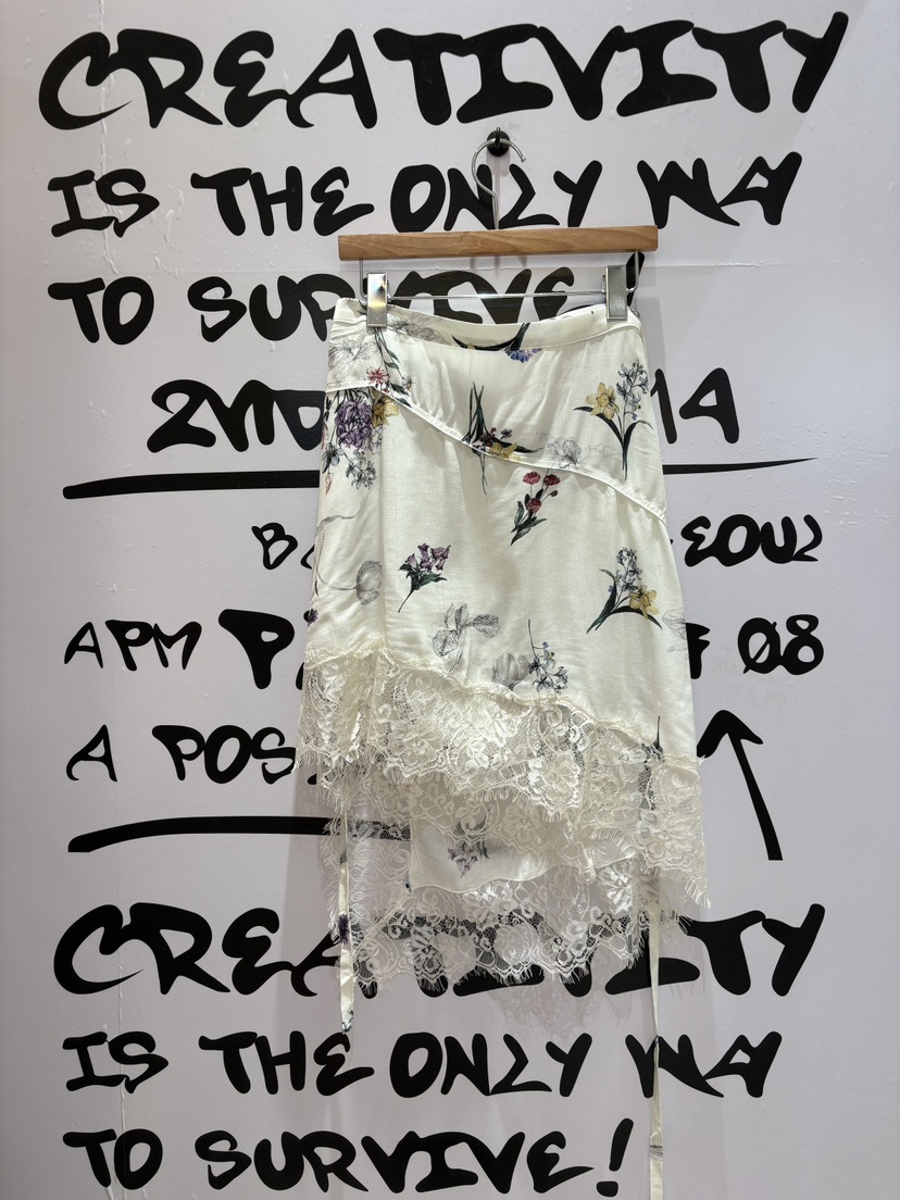 2ND K東大門實拍女士新品職業休閑時尚26春季推薦人氣長裙2ND K長裙圖色2