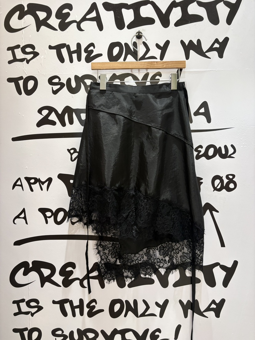 2ND K東大門實拍女士新品職業休閑時尚26春季推薦人氣長裙2ND K長裙圖色3