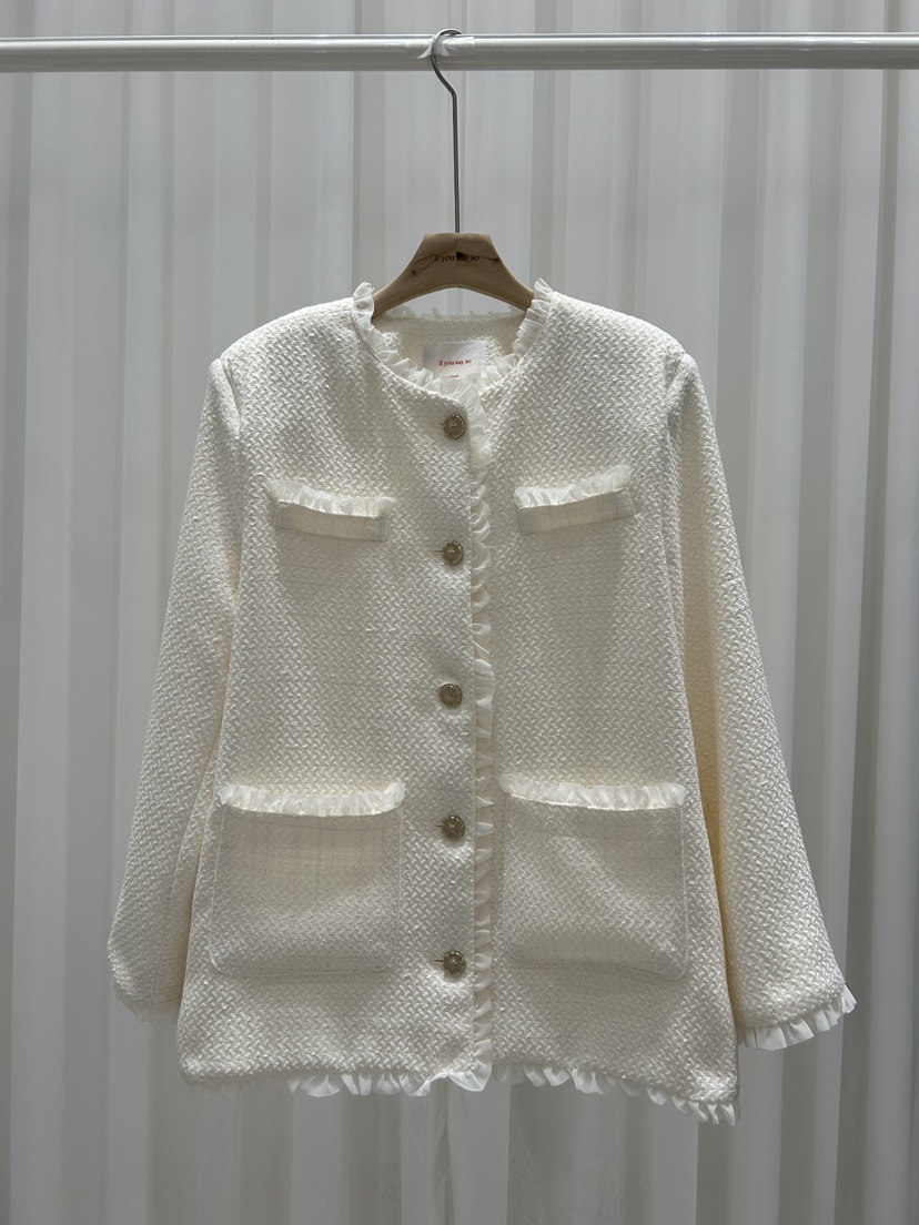 IF YOU SAY SO/PLUM-Q韓國直郵女裝新品熱賣休閑夾克IF YOU SAY SO/PLUM-Q夾克圖色1