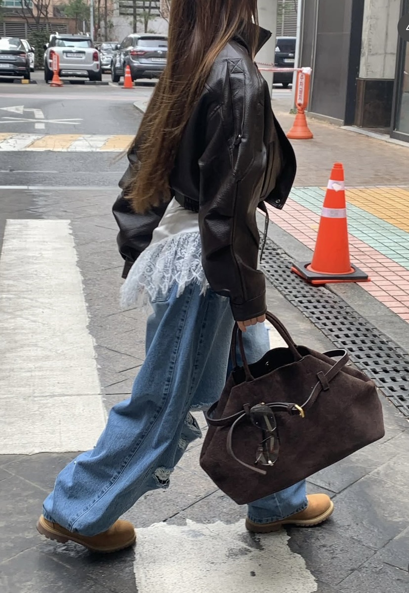 ARSERA韓國代購女士新品熱賣推薦職業26春季人氣牛仔褲破洞ARSERA牛仔褲