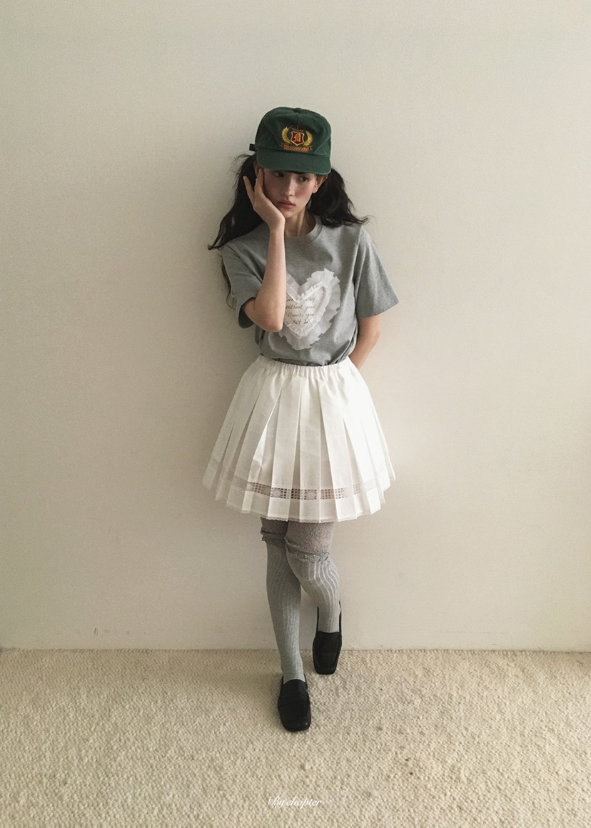 BY CHAPTER東大門直郵女裝新品休閑職業人氣T恤荷葉邊雪紡BY ChapterT恤