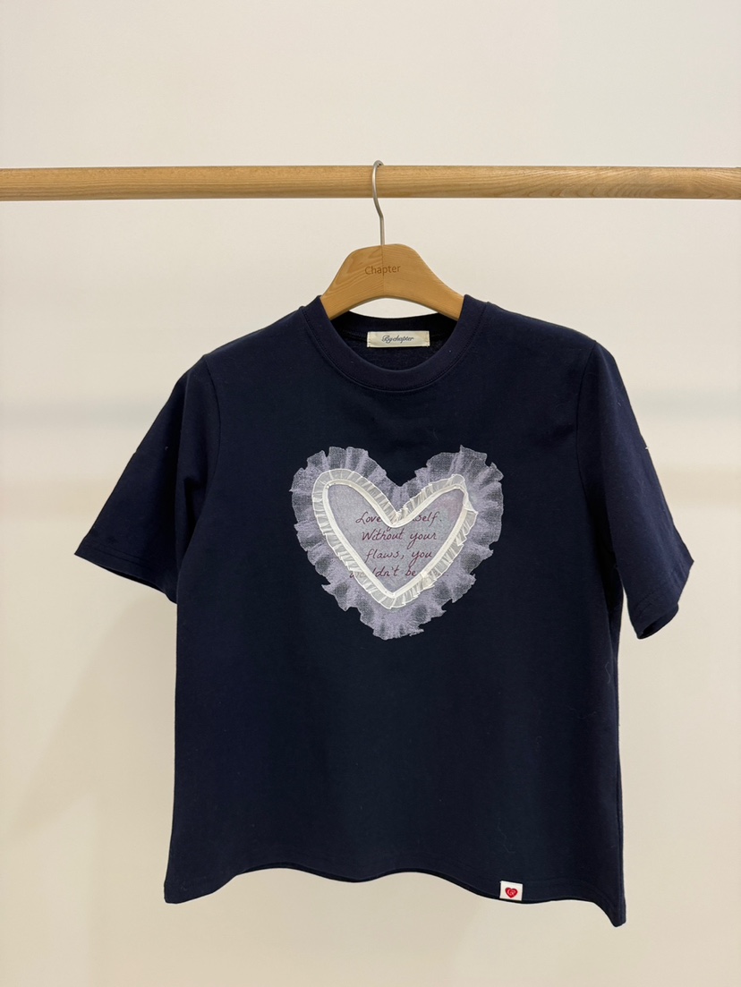 BY CHAPTER東大門直郵女裝新品休閑職業人氣T恤荷葉邊雪紡BY ChapterT恤圖色3