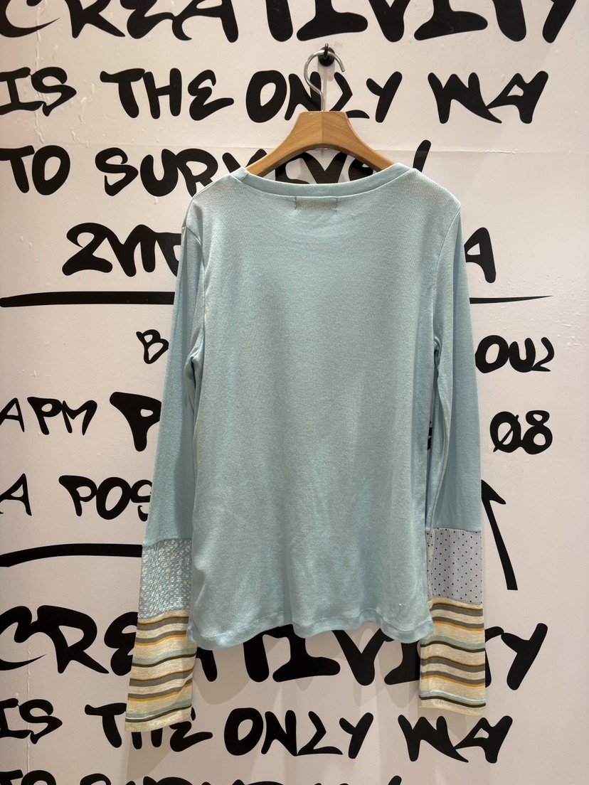 2ND K東大門直郵女士新品職業時尚26春季推薦人氣長袖T恤2ND K長袖T恤