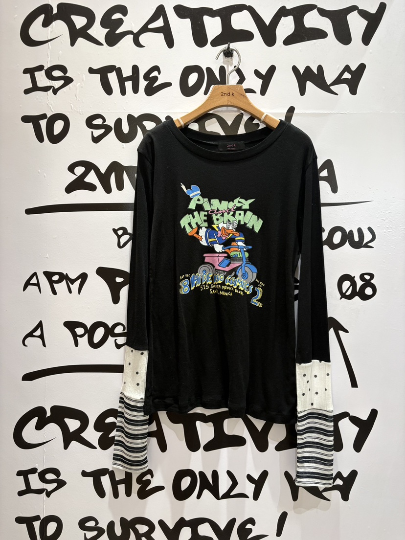 2ND K東大門直郵女士新品職業時尚26春季推薦人氣長袖T恤2ND K長袖T恤圖色5