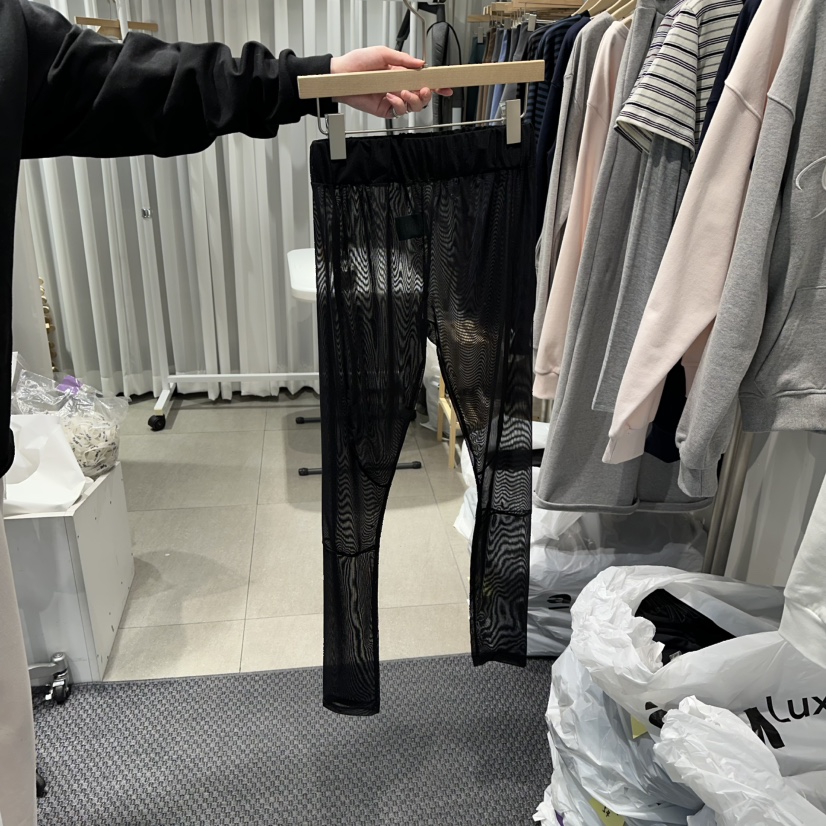 THE LOT東大門實拍女士新款26春季職業休閑褲緊身褲漁網THE LOT/	LOT休閑褲圖色2