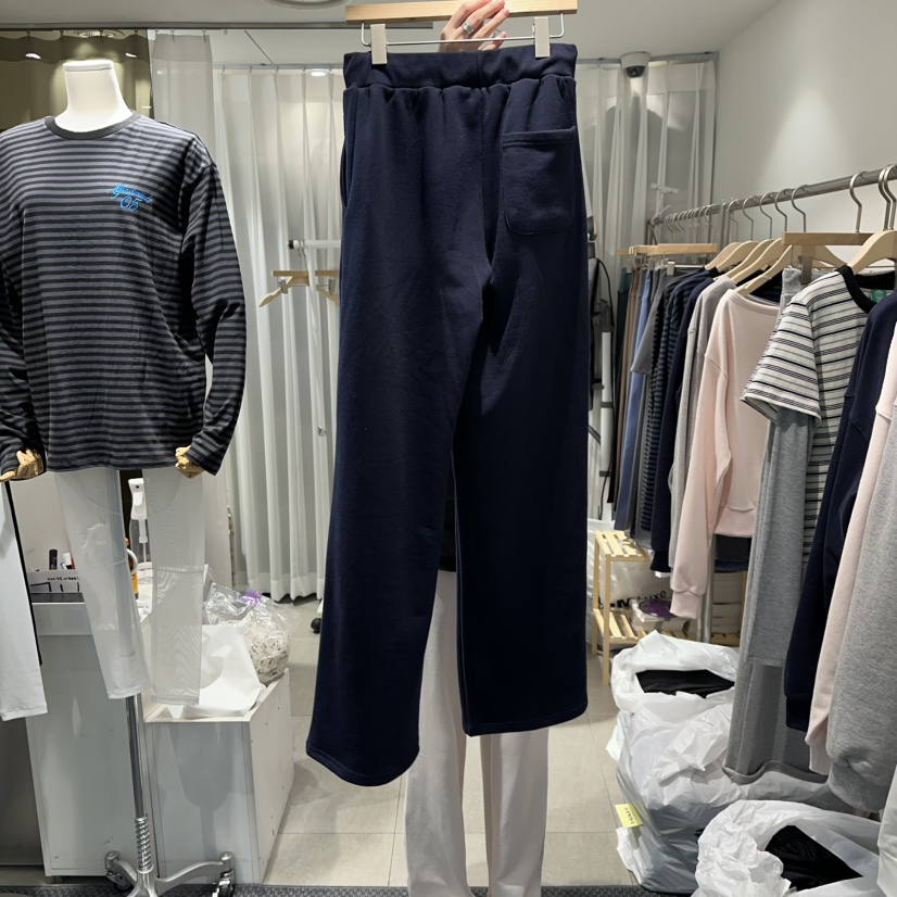 THE LOT東大門直郵女裝新款休閑職業26春季推薦休閑褲繡花THE LOT/	LOT休閑褲