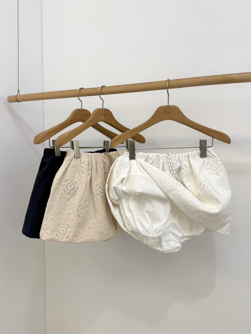 BY CHAPTER東大門直郵女士新款推薦休閑時尚熱賣短裙刺繡BY Chapter短裙