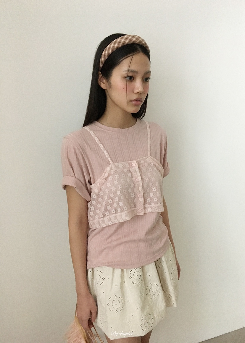 BY CHAPTER東大門代購女裝新品推薦熱賣套裝兩件套兩面穿BY Chapter套裝圖色3