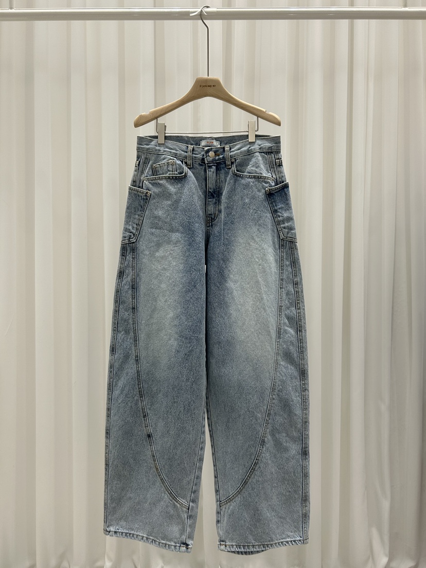 IF YOU SAY SO/PLUM-Q韓國直郵女裝新款熱賣牛仔褲口袋IF YOU SAY SO/PLUM-Q牛仔褲圖色1