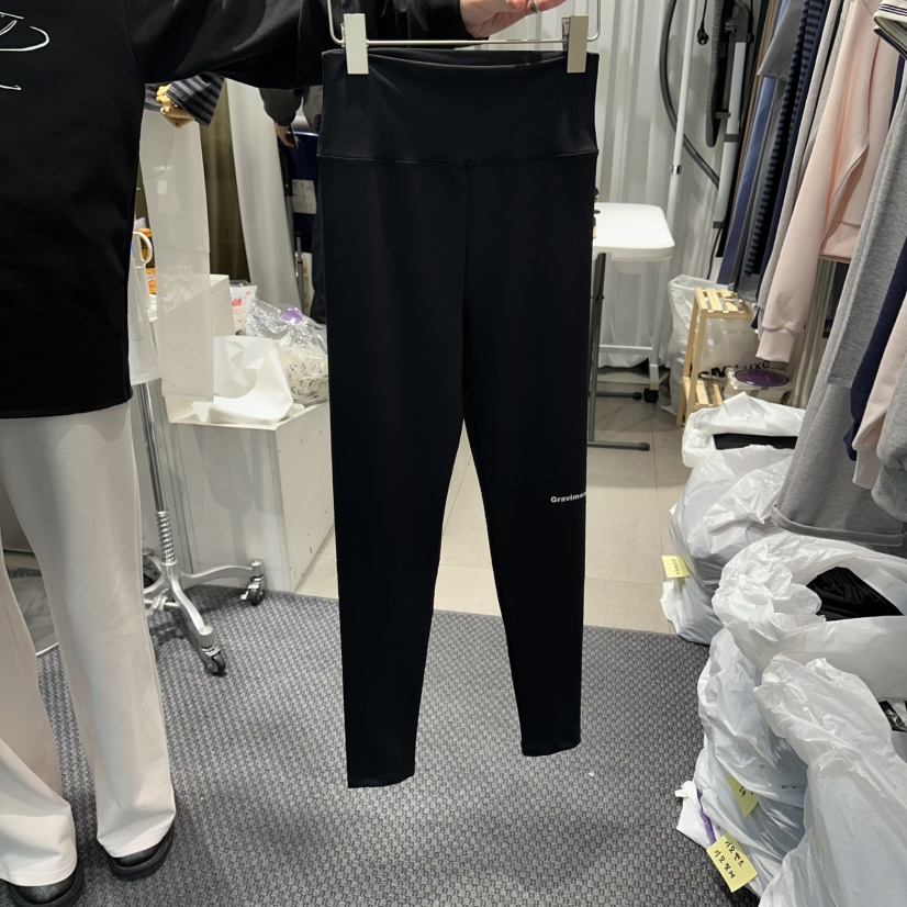 THE LOT東大門實拍女士新品休閑時尚打底褲鯊魚褲緊身褲THE LOT/	LOT打底褲/鯊魚褲圖色2黑色