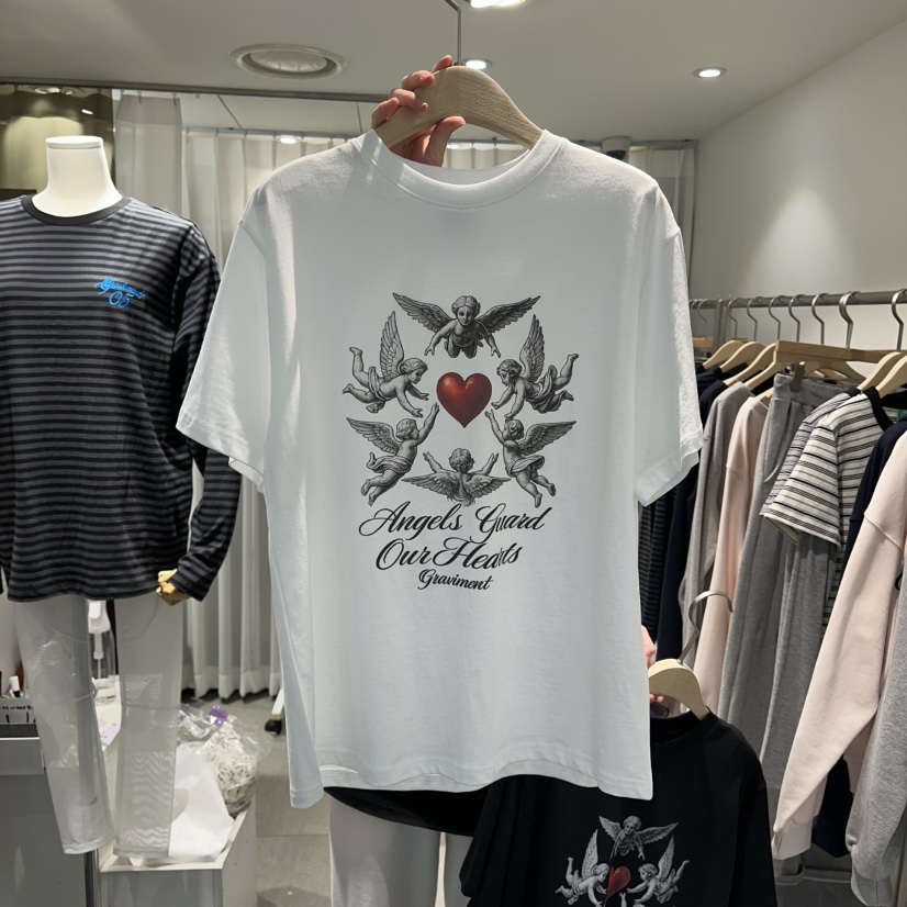 THE LOT韓國直郵女裝新品時尚26春季推薦休閑職業熱賣T恤THE LOT/	LOTT恤圖色1