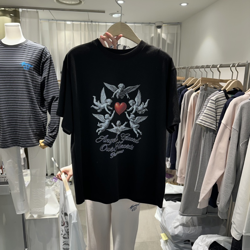 THE LOT韓國直郵女裝新品時尚26春季推薦休閑職業熱賣T恤THE LOT/	LOTT恤圖色2