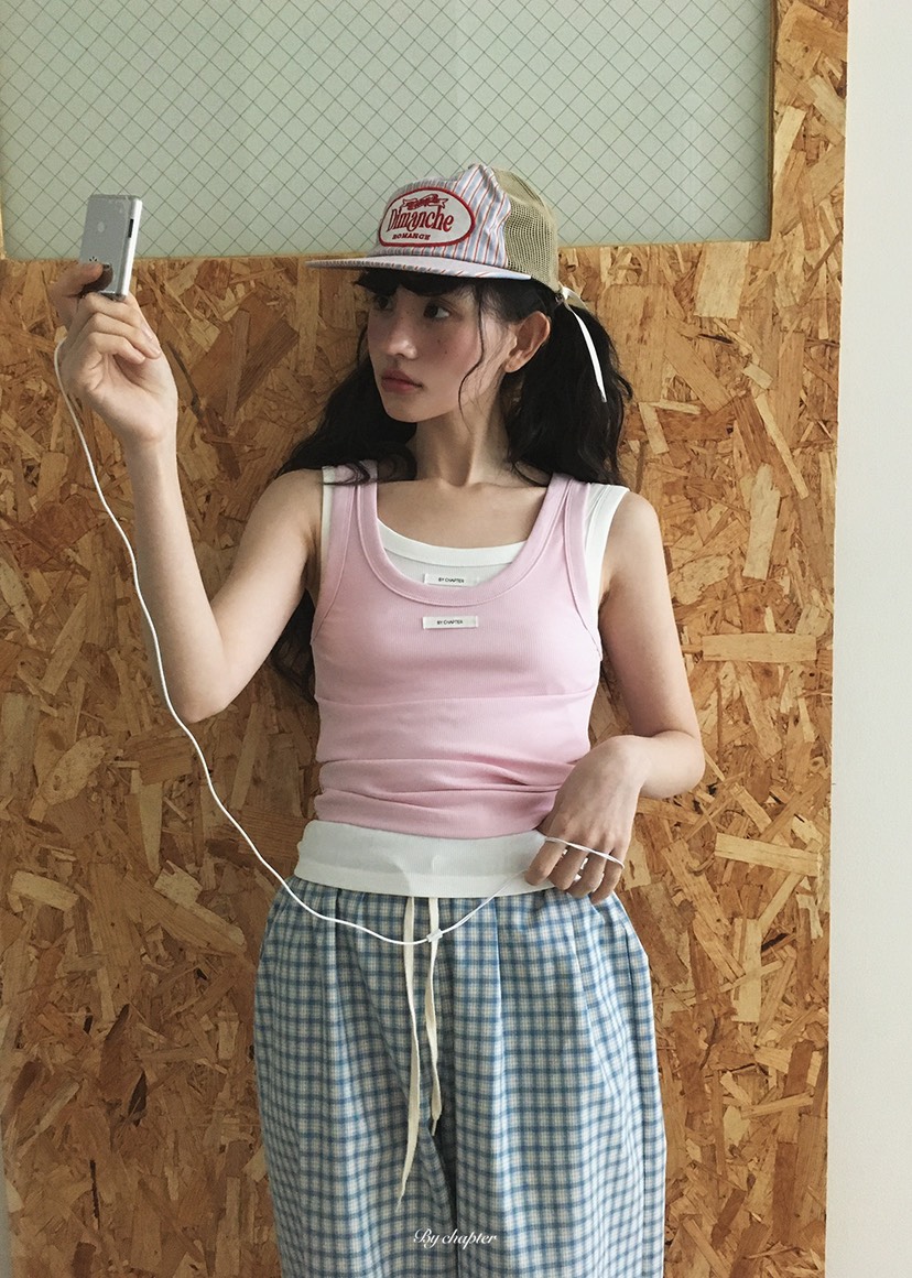 BY CHAPTER東大門直郵女裝新品休閑職業吊帶背心不含內搭BY Chapter吊帶/背心圖色5