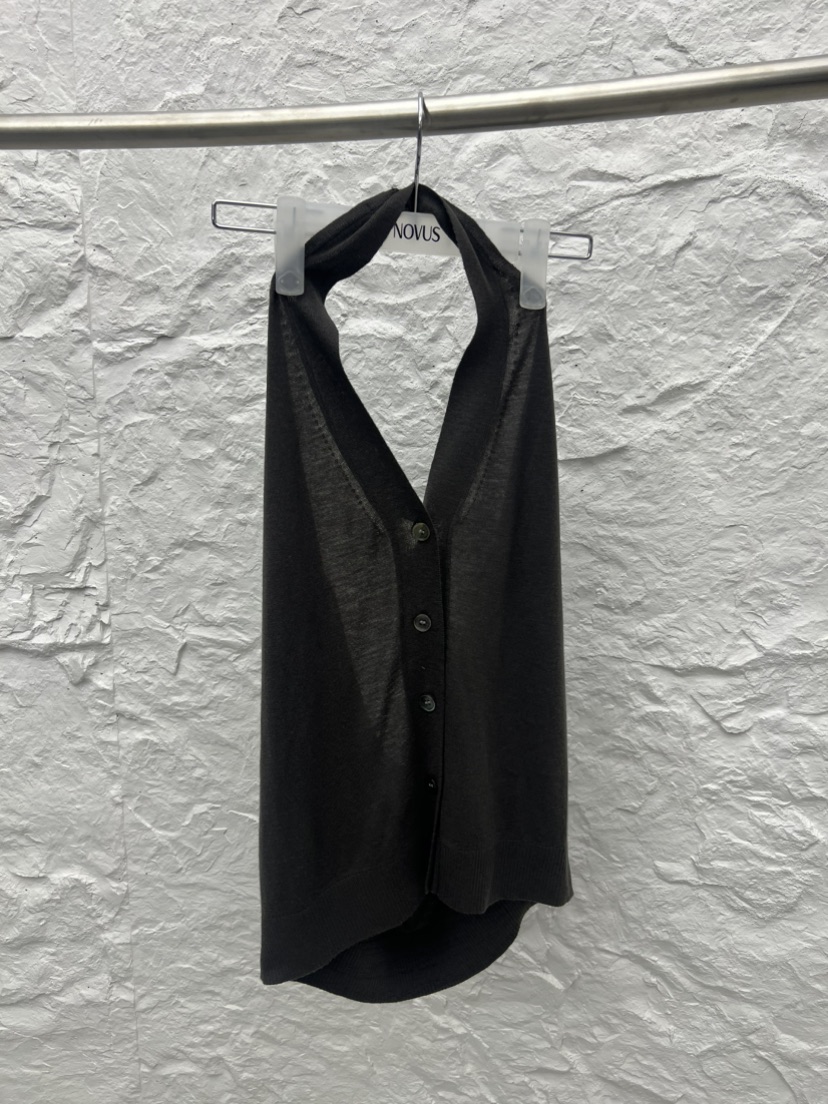 NOVUS韓國直郵女士新款熱賣職業人氣推薦真品吊帶背心紐扣NOVUS吊帶/背心圖色3