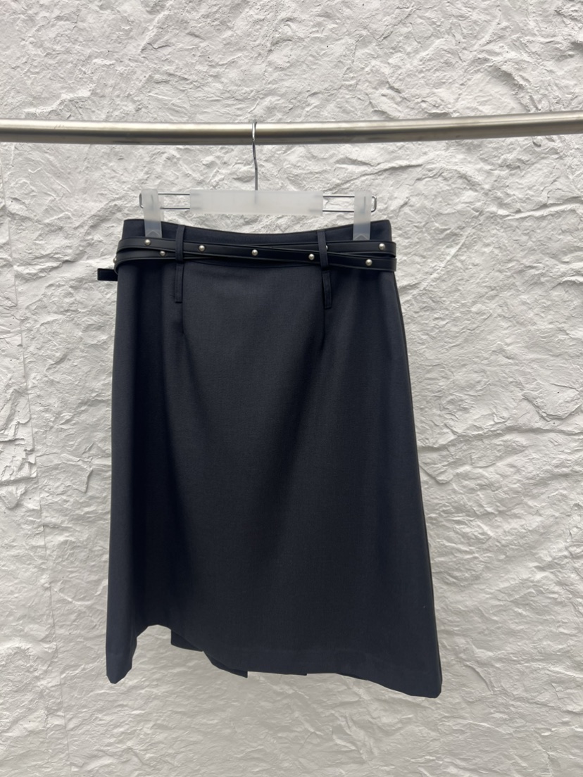 NOVUS東大門代購女士新品26春夏推薦半身裙中短裙不含腰帶NOVUS半身裙/中短裙