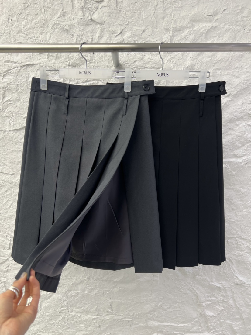 NOVUS東大門代購女士新品26春夏推薦半身裙中短裙不含腰帶NOVUS半身裙/中短裙