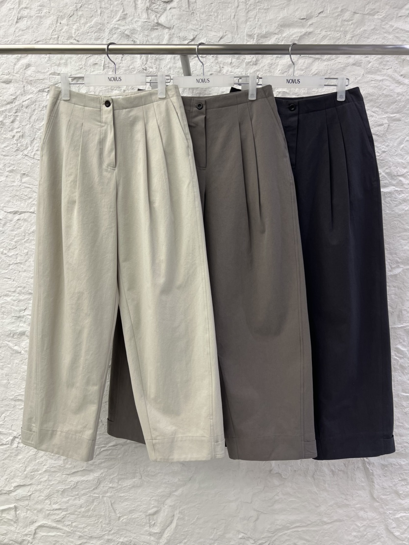 NOVUS東大門直郵女士新品時尚真品26春夏職業休閑熱賣休閑褲NOVUS休閑褲