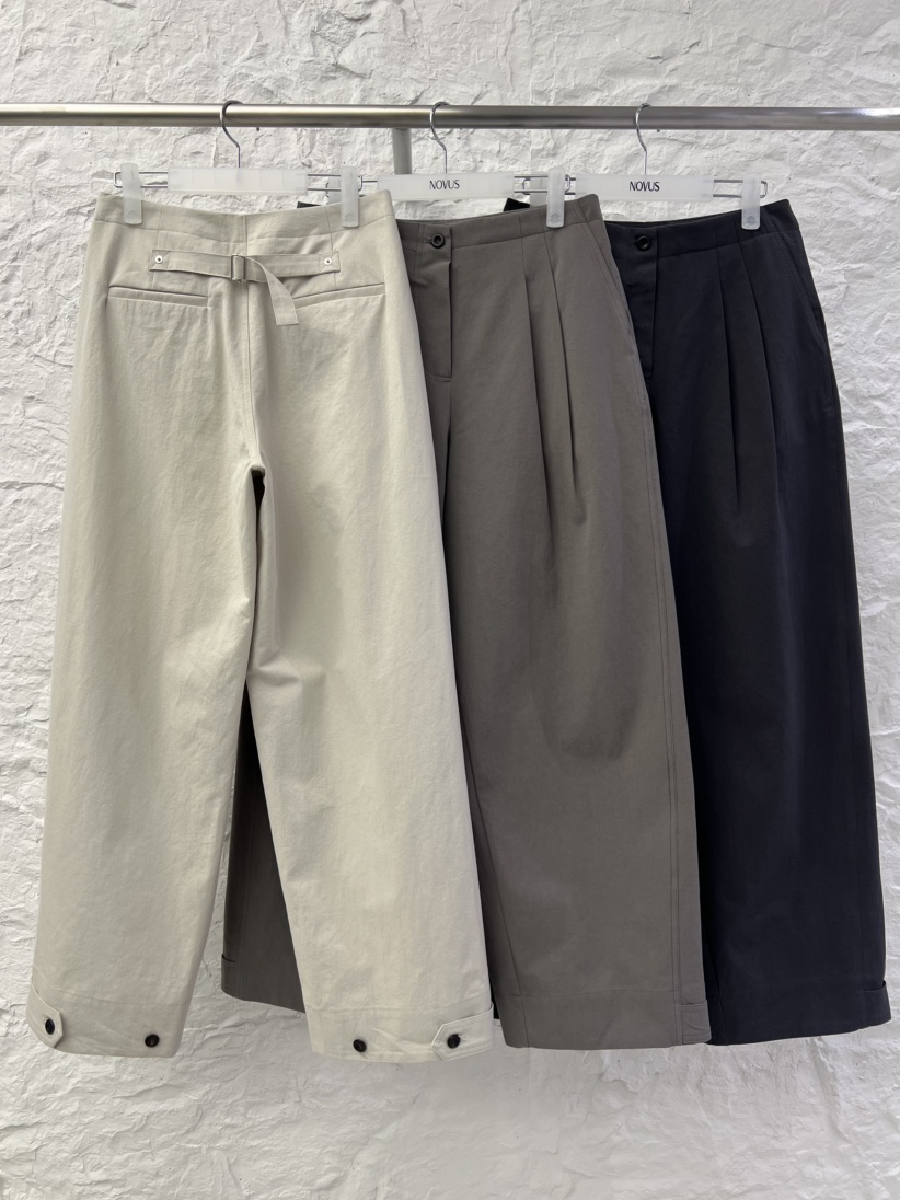 NOVUS東大門直郵女士新品時尚真品26春夏職業休閑熱賣休閑褲NOVUS休閑褲