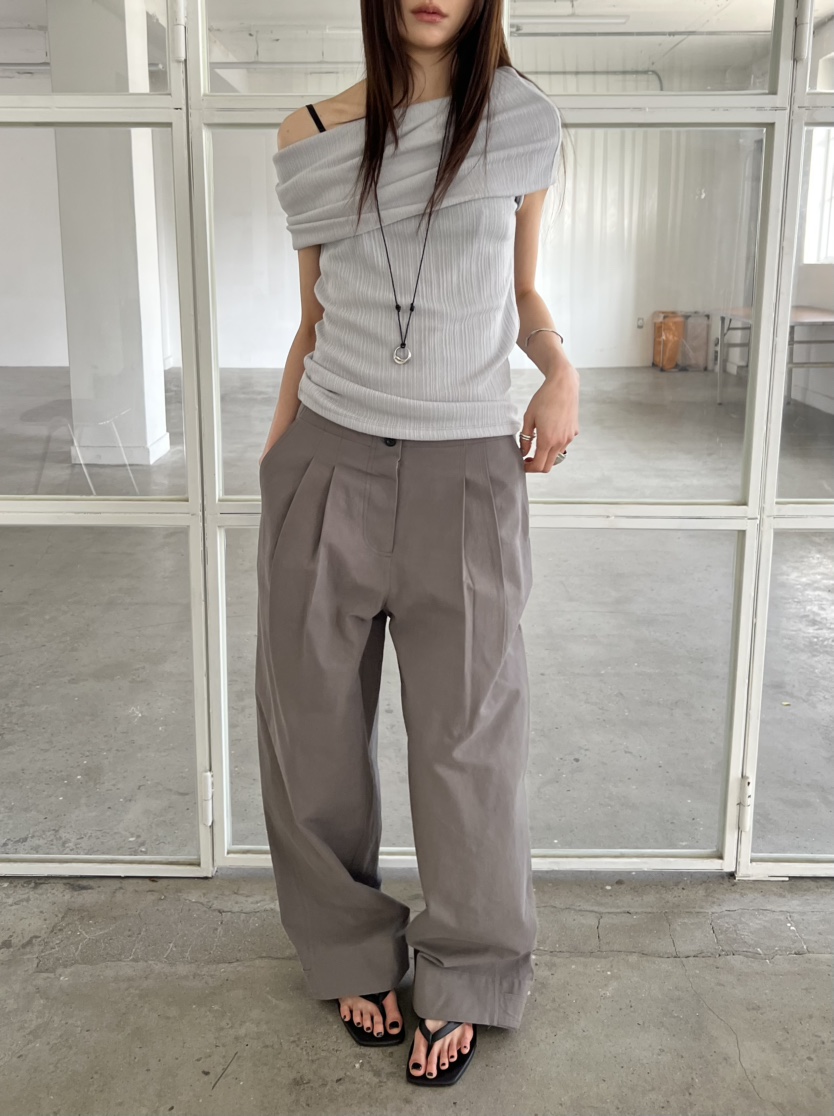 NOVUS東大門直郵女士新品時尚真品26春夏職業休閑熱賣休閑褲NOVUS休閑褲