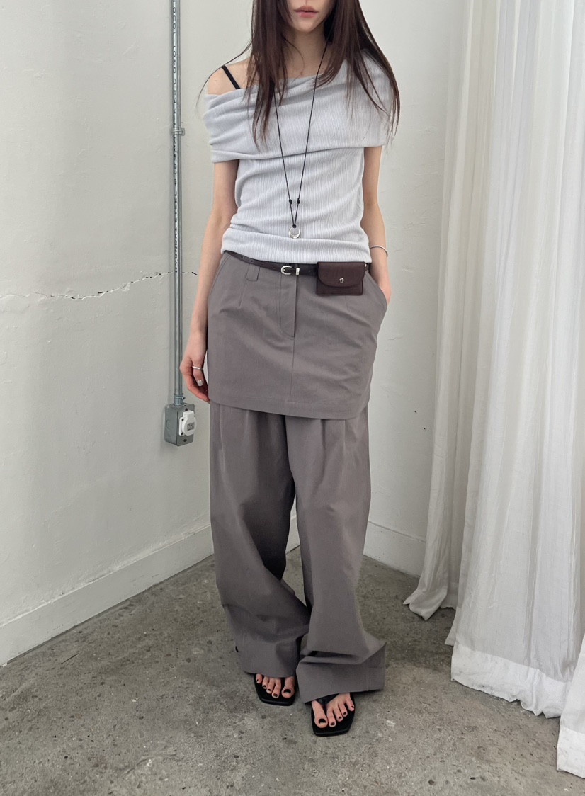 NOVUS東大門直郵女士新品時尚真品26春夏職業休閑熱賣休閑褲NOVUS休閑褲