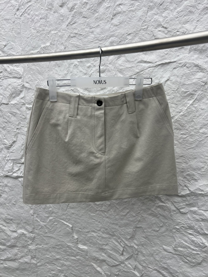 NOVUS東大門實拍女裝新款休閑熱賣26春夏推薦真品職業短裙NOVUS短裙圖色1