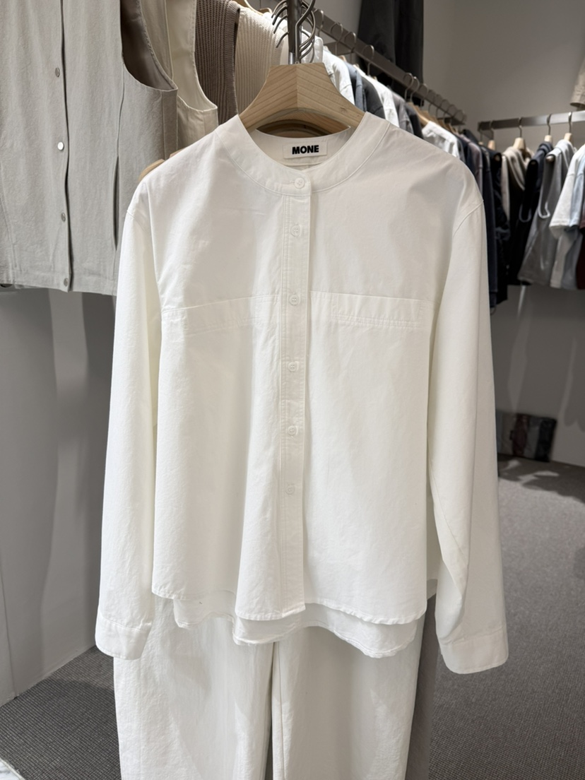 MONE-A東大門代購女裝新款熱賣人氣職業26春夏襯衫蕾絲衫MONE-A襯衫/蕾絲衫圖色1