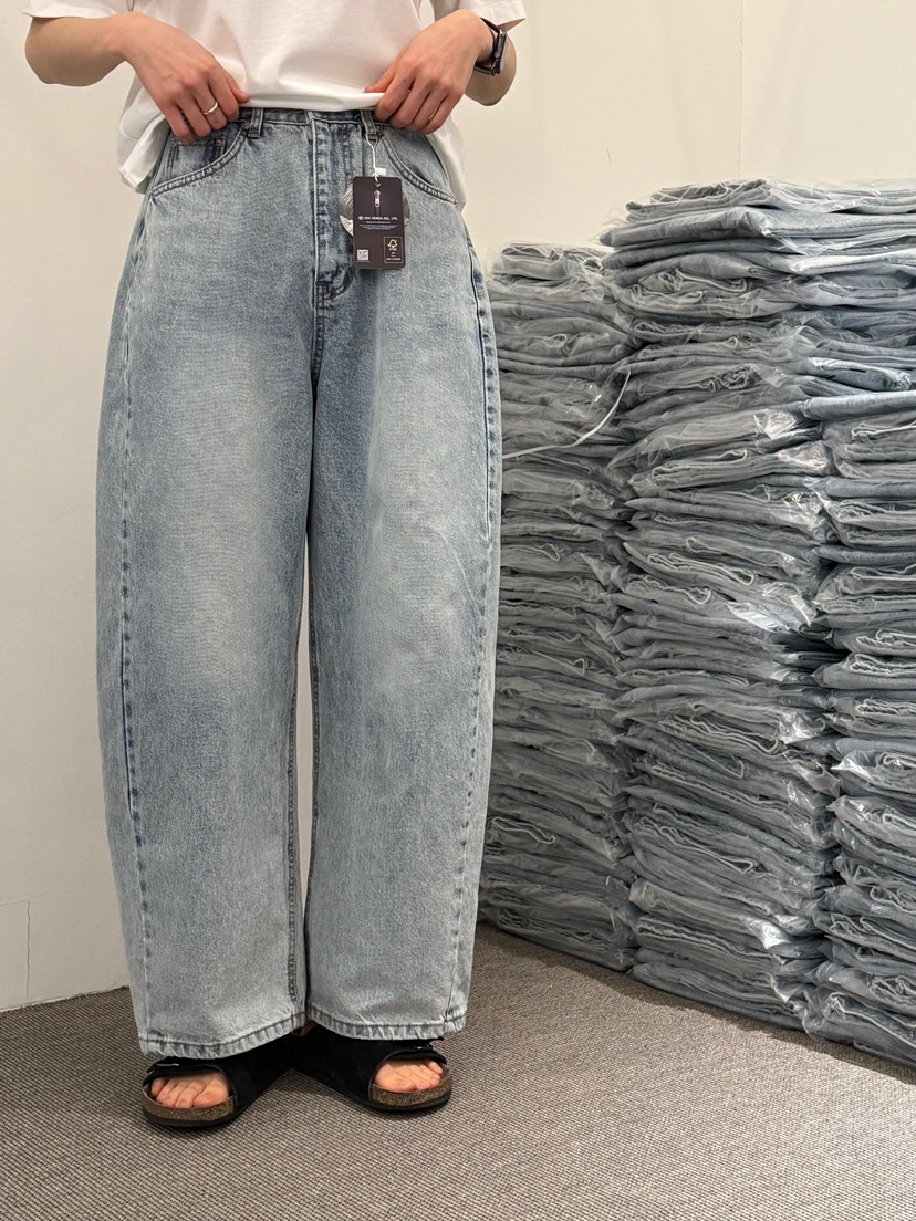 MONE-A東大門代購女裝新品熱賣職業26春夏真品休閑牛仔褲MONE-A牛仔褲