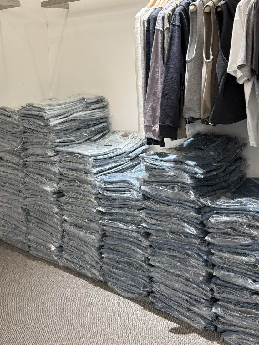 MONE-A東大門代購女裝新品熱賣職業26春夏真品休閑牛仔褲MONE-A牛仔褲