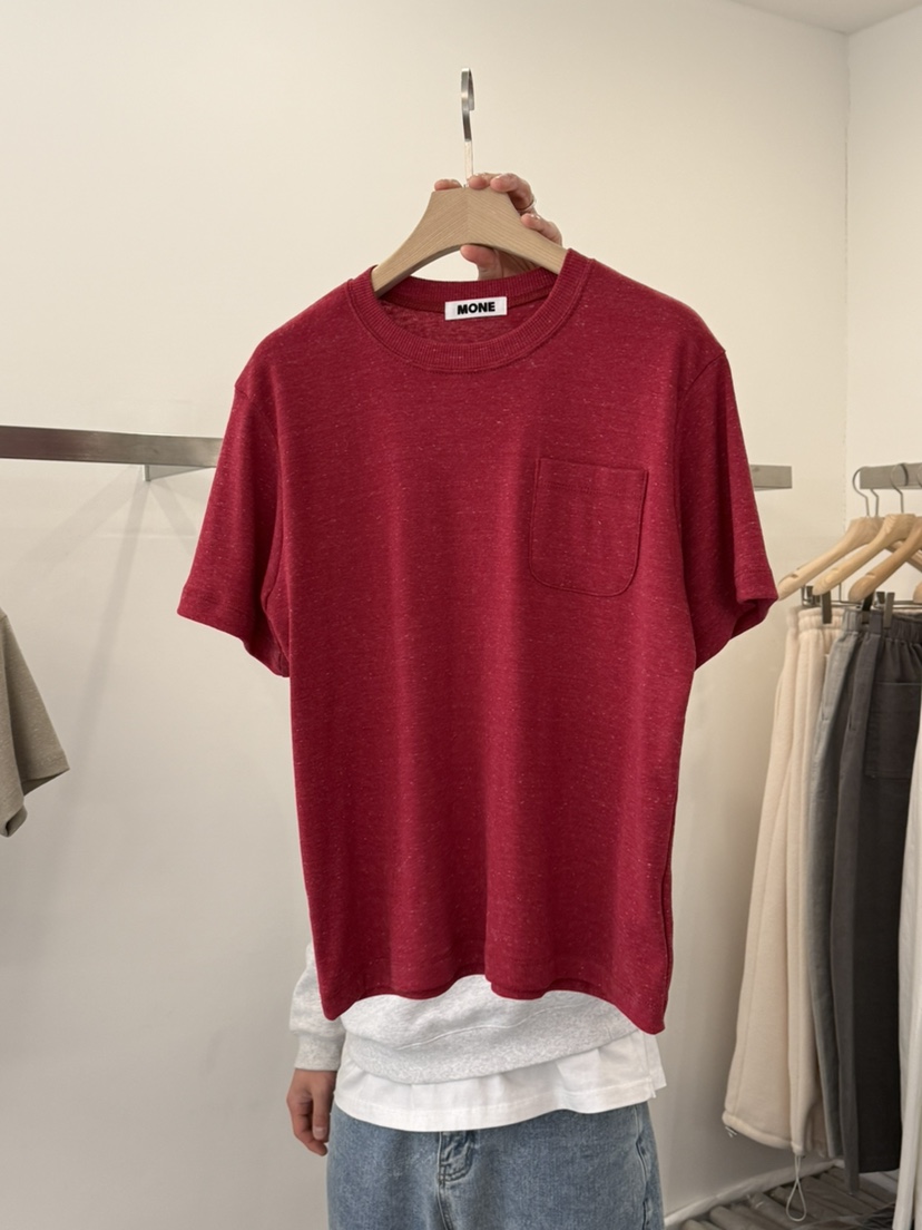 MONE-A韓國代購女士新品26春夏人氣熱賣真品推薦職業T恤MONE-AT恤圖色4