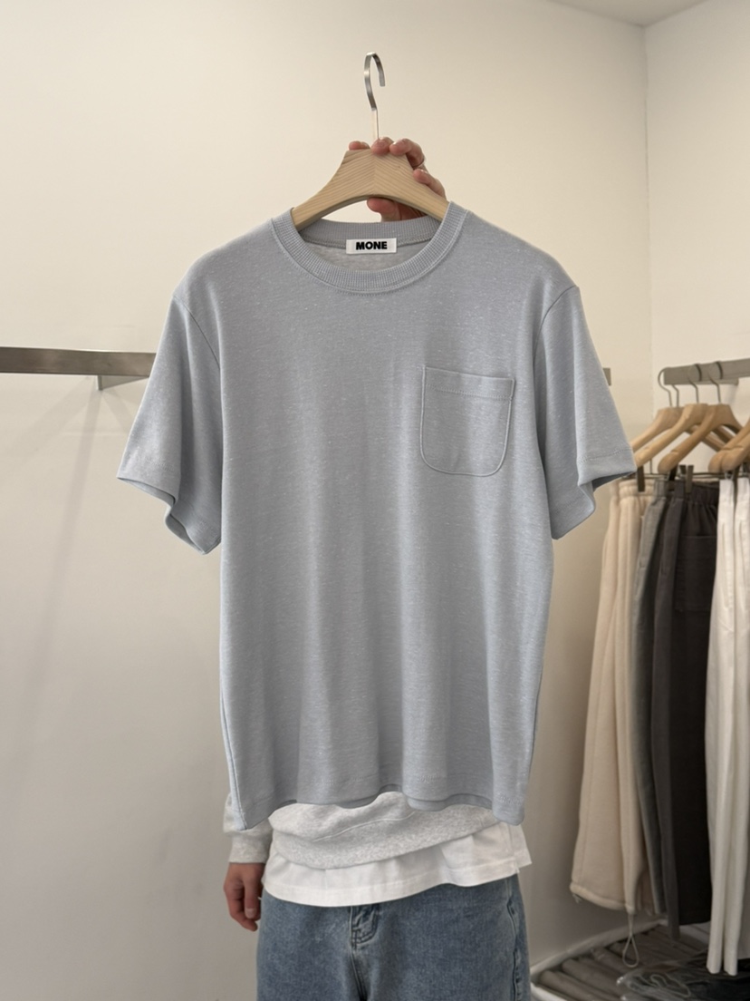MONE-A韓國代購女士新品26春夏人氣熱賣真品推薦職業T恤MONE-AT恤圖色6