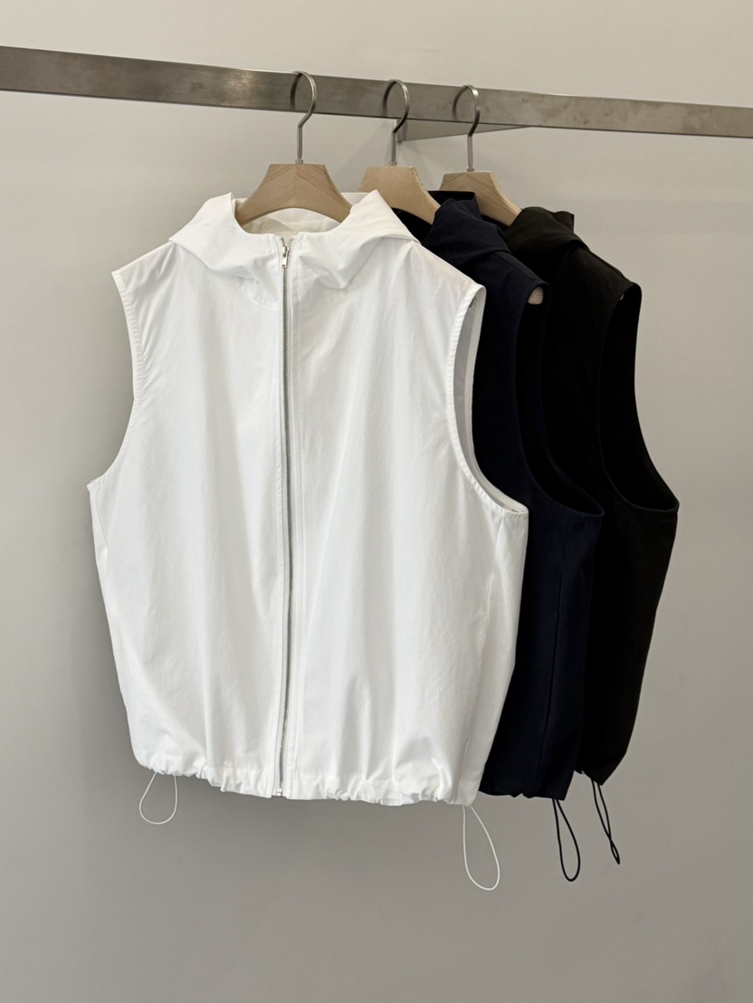 MONE-A東大門實拍女裝新品人氣熱賣職業時尚推薦馬甲連帽MONE-A馬甲