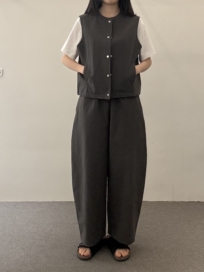 MONE-A韓國直郵女士新款休閑熱賣時尚人氣職業真品26春夏馬甲MONE-A馬甲