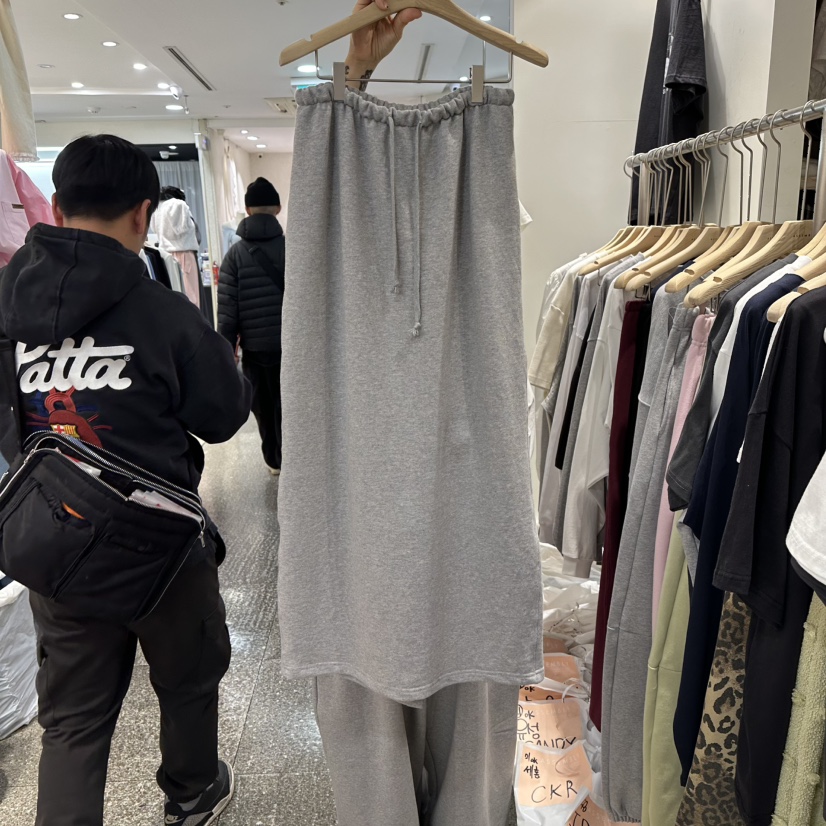 ASSEMBLY韓國代購女裝新款職業休閑熱賣26春夏時尚人氣長裙ASSEMBLY長裙圖色1