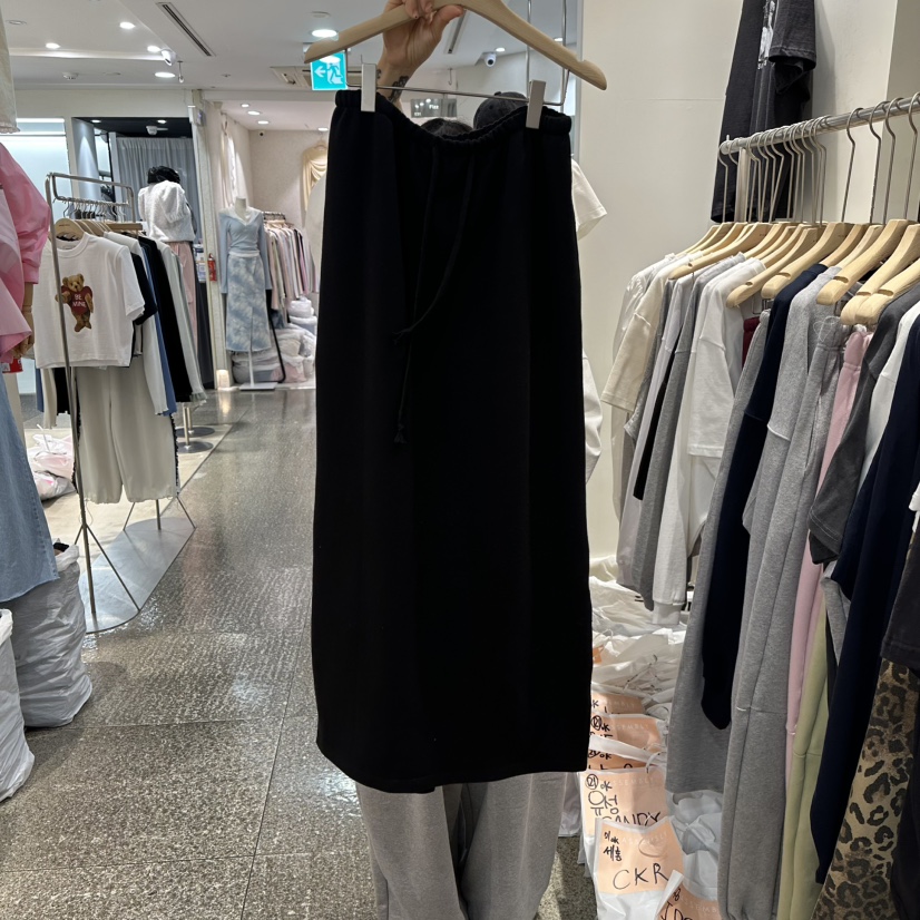 ASSEMBLY韓國代購女裝新款職業休閑熱賣26春夏時尚人氣長裙ASSEMBLY長裙圖色3