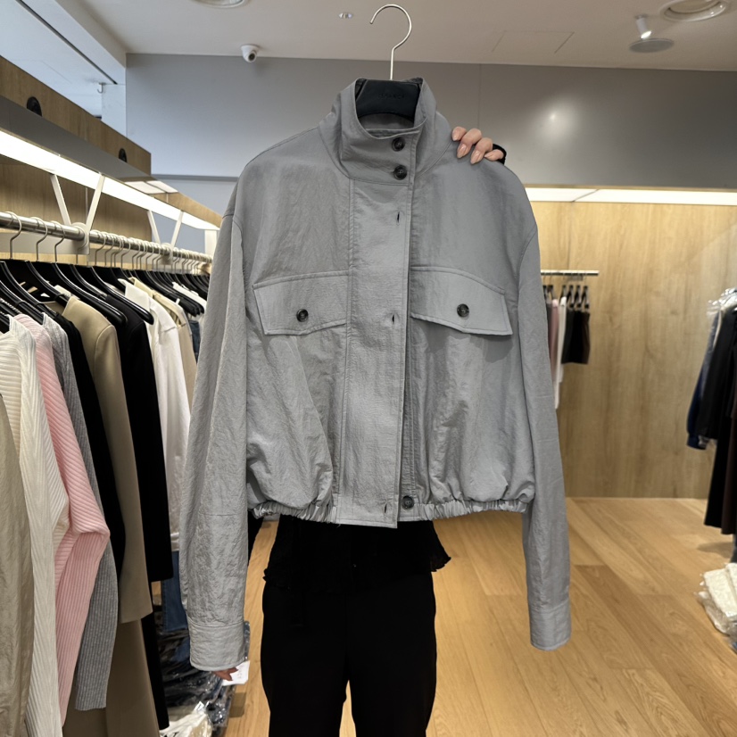 LEFANCY東大門代購女裝新款熱賣26春夏時尚職業真品夾克口袋LEFANCY夾克圖色2