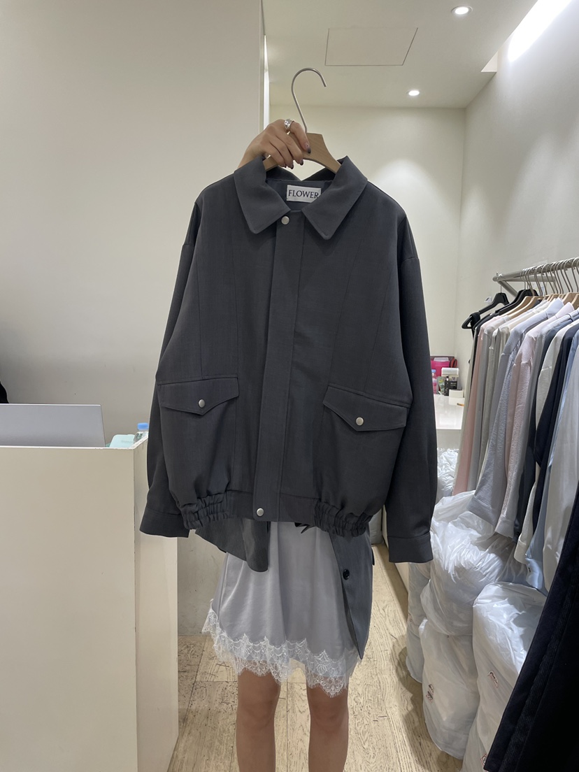 FLOWER-L東大門代購女裝新品26春夏休閑推薦時尚真品夾克FLOWER-L夾克圖色2