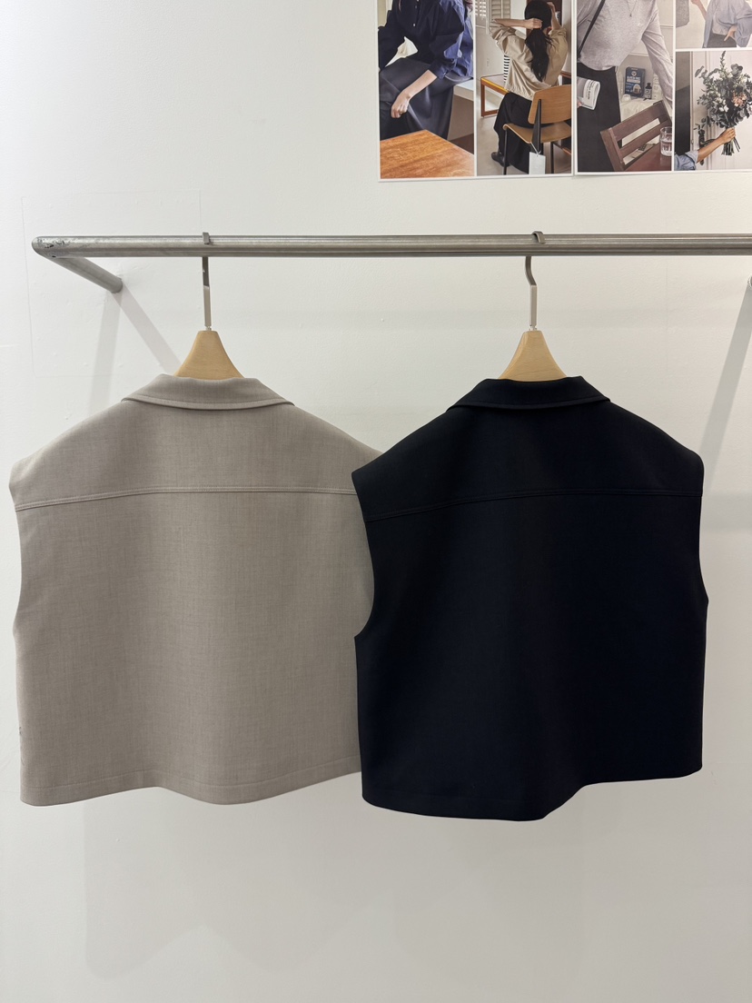 WEAUE SELVAGE東大門直郵女士新品推薦休閑時尚真品馬甲Weave Selvage馬甲