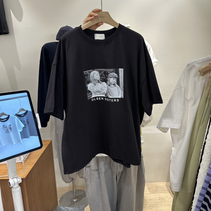 ASSEMBLY韓國代購女裝新品26春夏熱賣真品職業人氣休閑T恤ASSEMBLYT恤圖色2