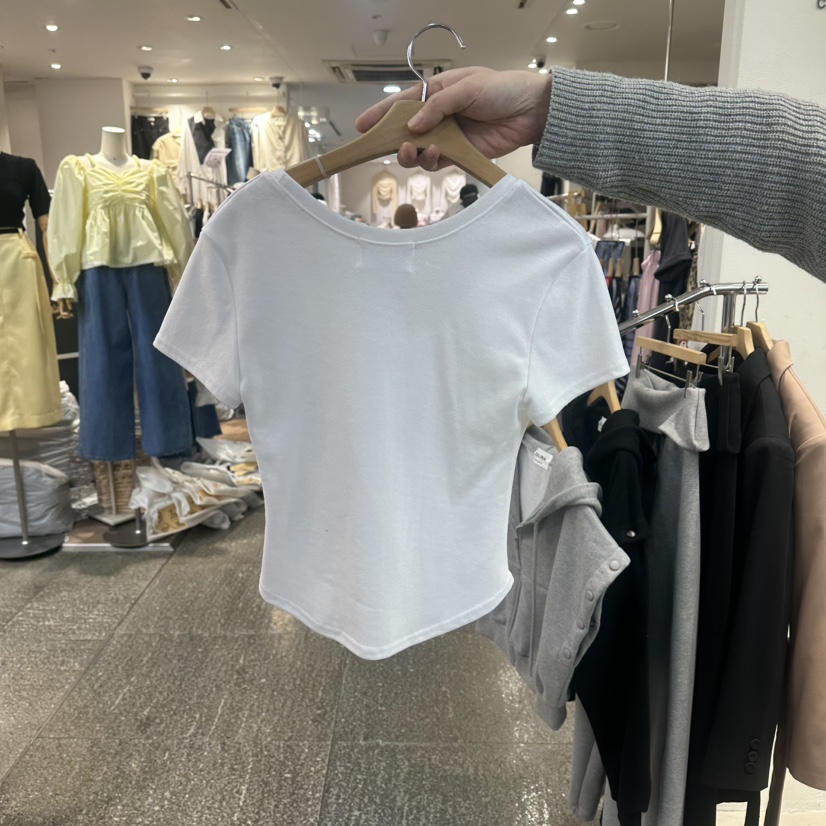 CELINA韓國直郵女士新品26春夏職業人氣時尚真品熱賣休閑T恤CELI_NAT恤