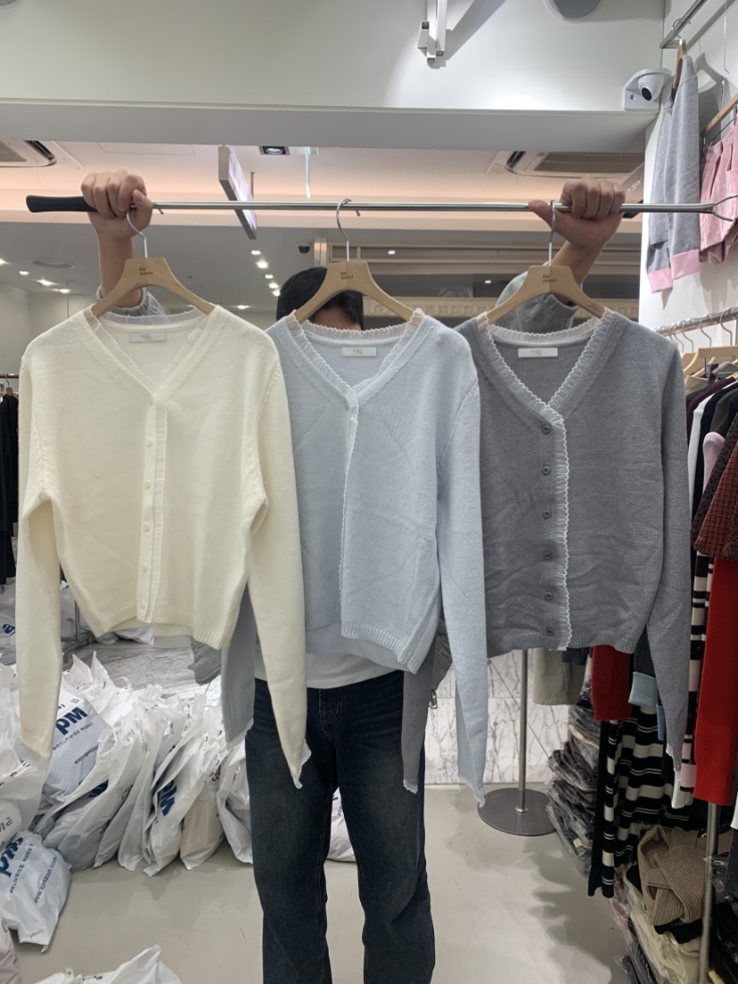 BY BOMI韓國直郵女裝新款職業推薦26春夏休閑時尚針織衫BY BOMI針織衫