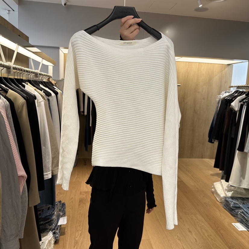 LEFANCY東大門實拍女裝新品人氣熱賣休閑26春夏職業針織衫LEFANCY針織衫圖色1