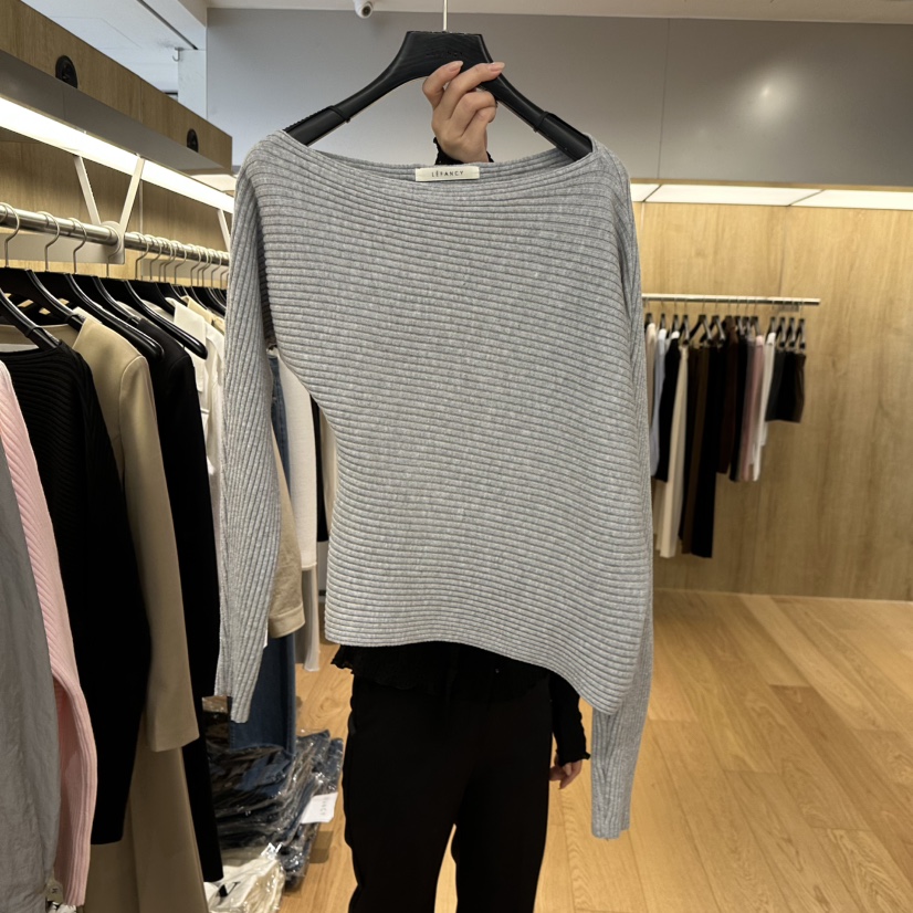 LEFANCY東大門實拍女裝新品人氣熱賣休閑26春夏職業針織衫LEFANCY針織衫圖色3