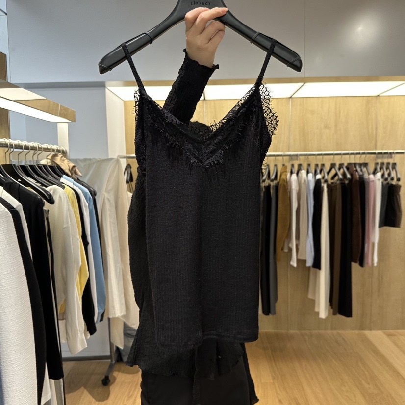 LEFANCY東大門實拍女裝新款時尚職業休閑熱賣推薦吊帶背心LEFANCY吊帶/背心圖色3